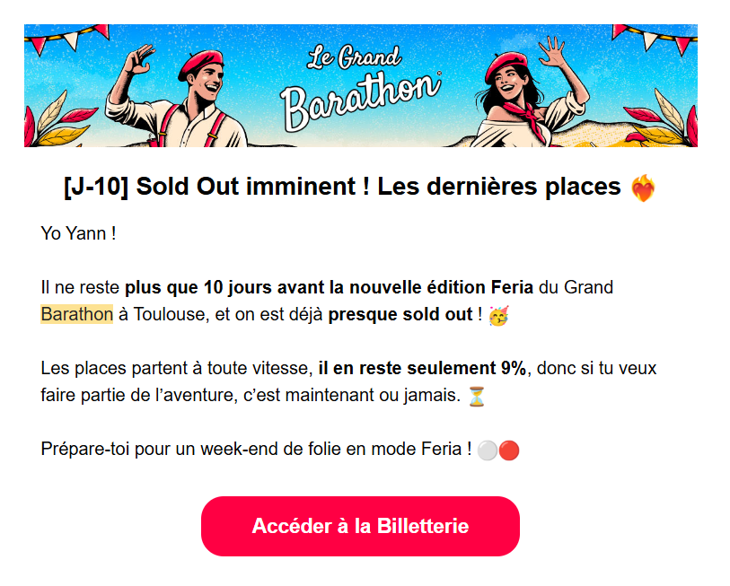 Mail Sold Out imminent